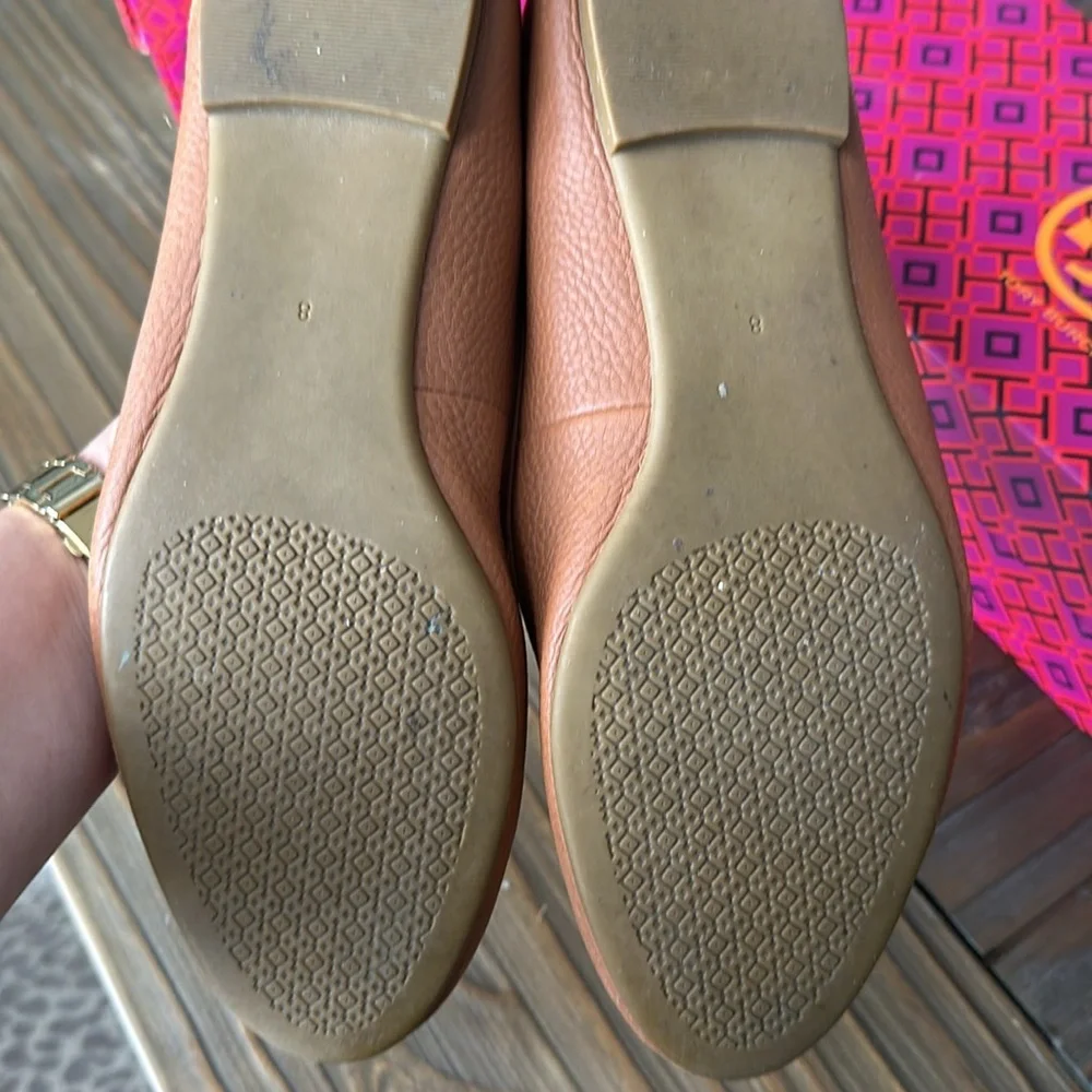 Tory Burch Claire Ballet Flat Sz 8 - Picture 4 of 5
